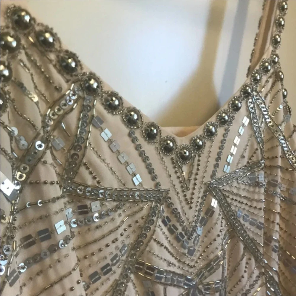 Parker Embellished Sequin Beaded Mini Dress XS - Picture 12 of 16